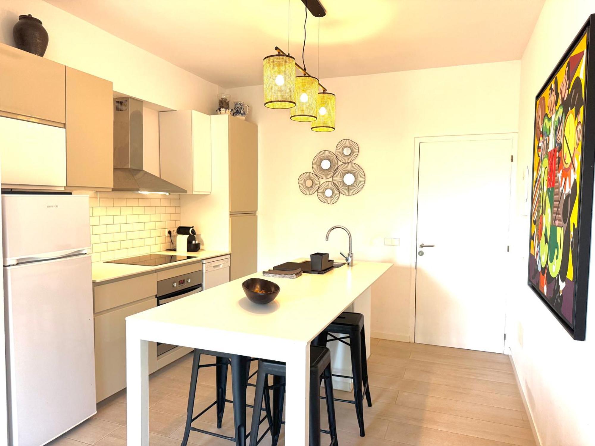 Appartement Nobe Es Pujols Proche Plage, Vue Mer Екстер'єр фото