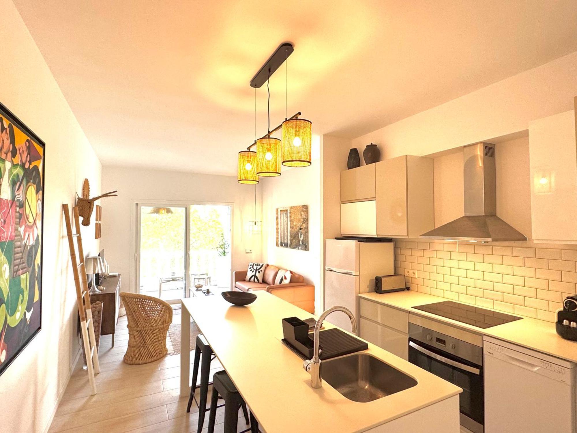 Appartement Nobe Es Pujols Proche Plage, Vue Mer Екстер'єр фото